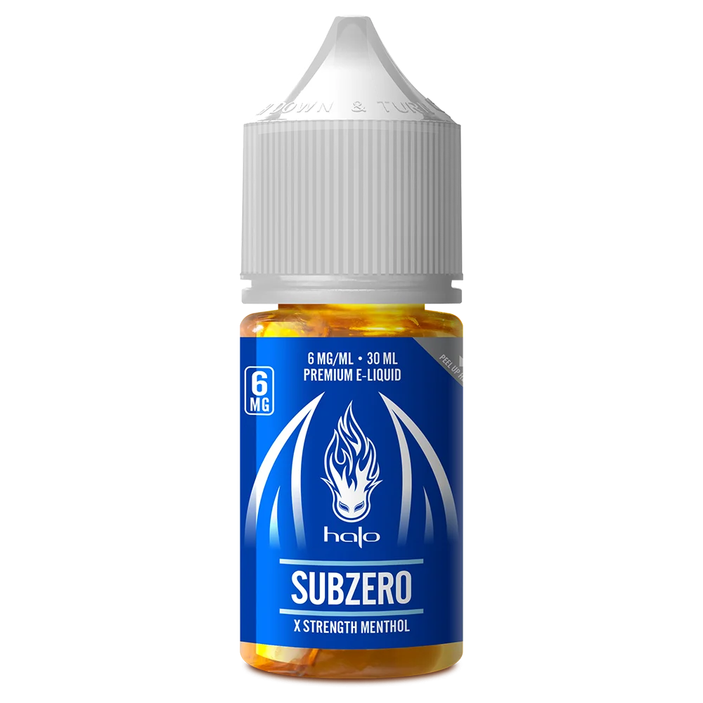 Halo Subzero Menthol Vape Juice